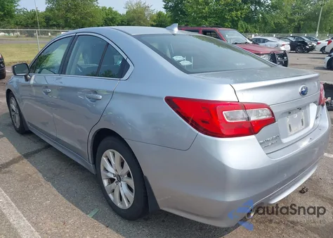 2016 Subaru Legacy 2.5I Premium из США, поврежденный, VIN 4S3BNAC60G3029944